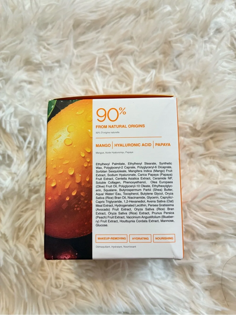 Plantifique Melt & Clean Mango Cleansing Balm Makeup Remover NIB